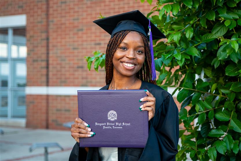Students celebrate graduating